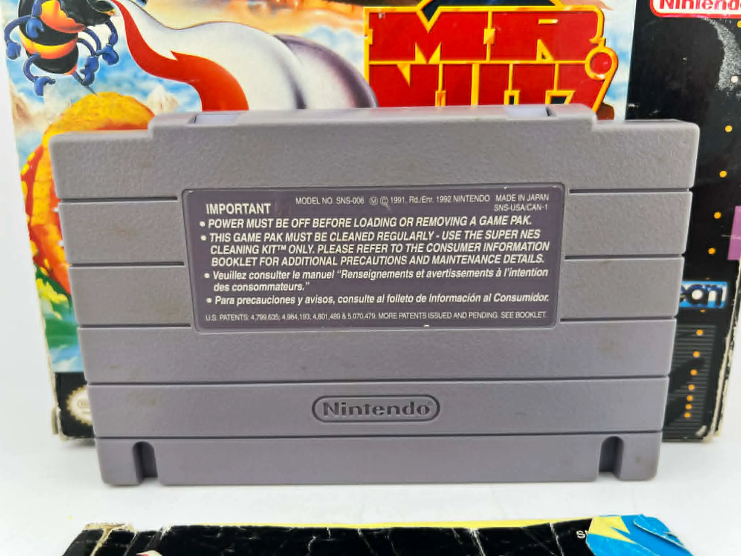 Mr. Nutz En Boite Super Nintendo SNES