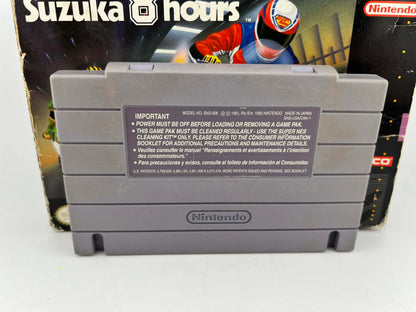 SUZUKA 8 HOURS en boite SUPER NINTENDO SNES