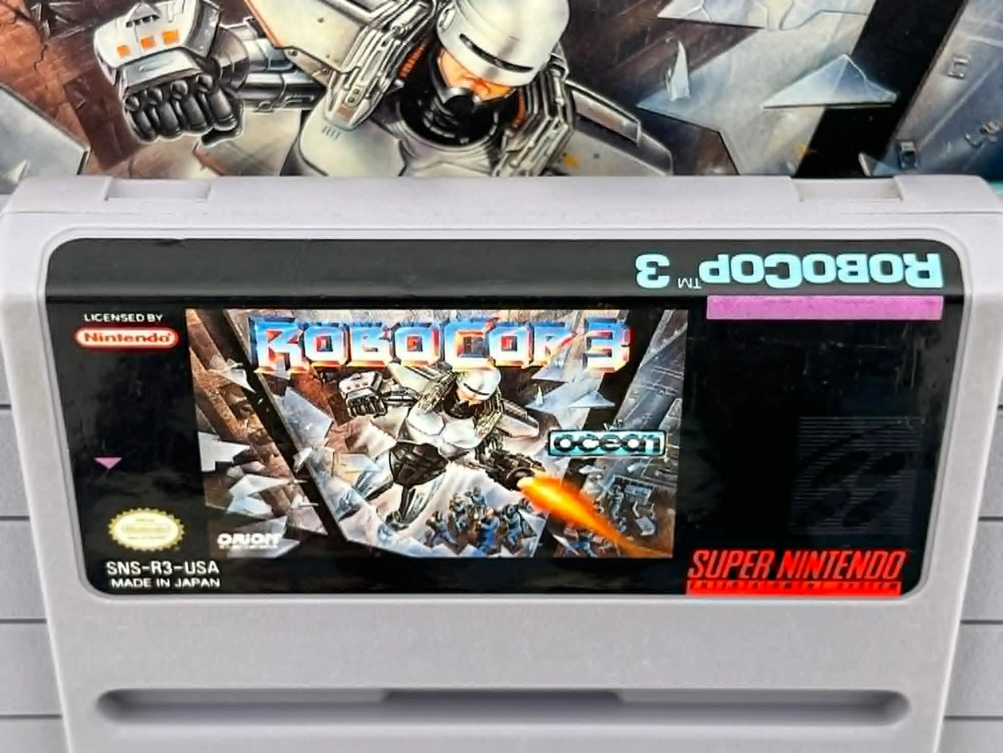 ROBOCOP 3 en boite SUPER NINTENDO SNES