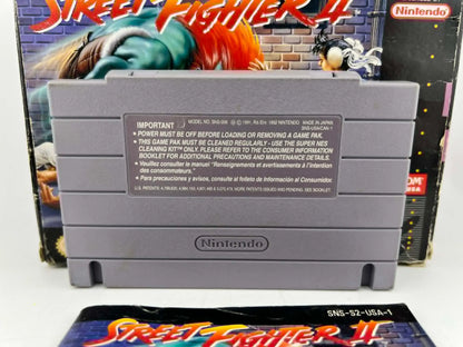 STREET FIGHTER II 2 EN BOITE SUPER NINTENDO SNES
