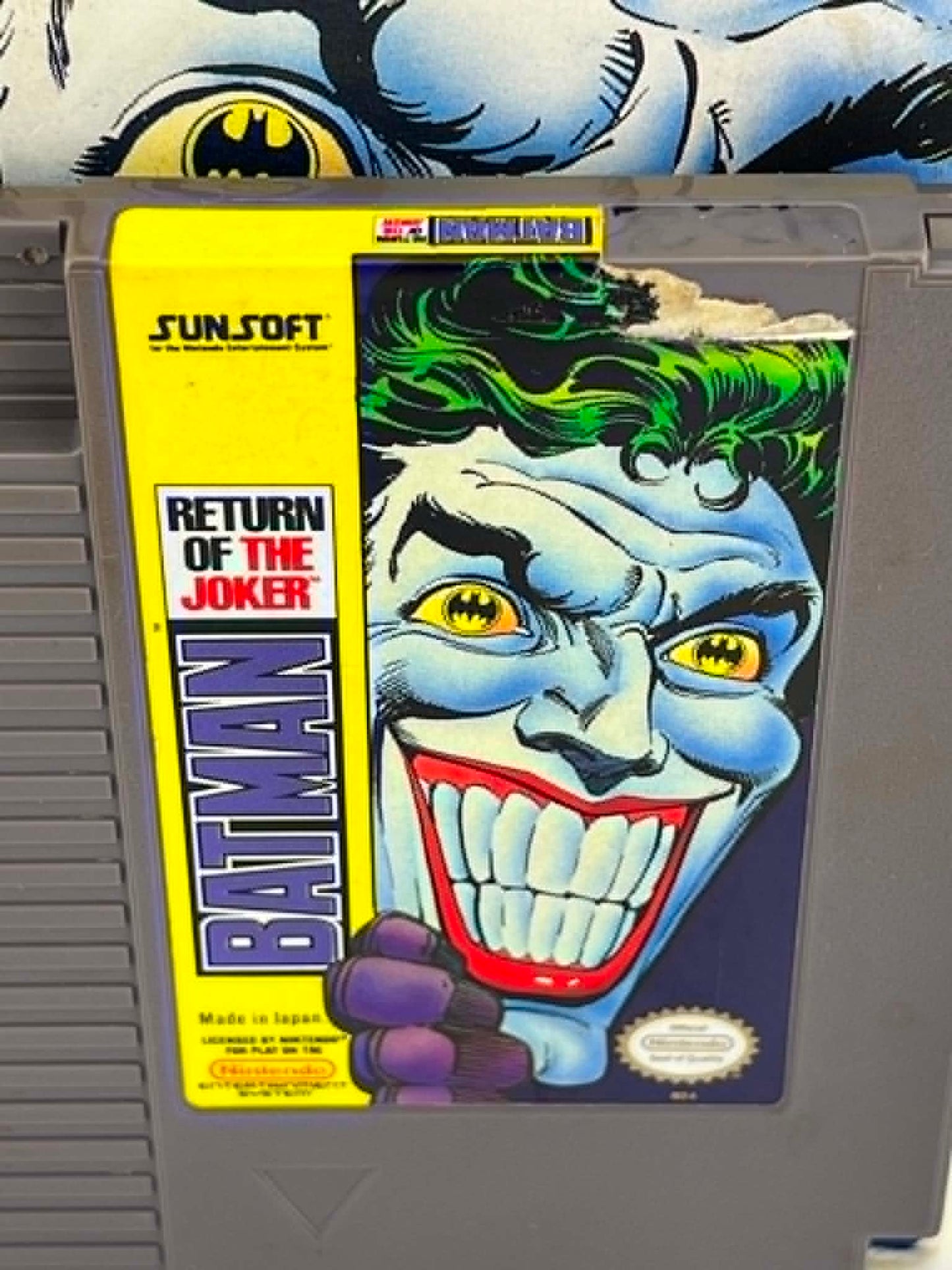 BATMAN RETURN OF THE JOKER EN BOITE NINTENDO NES