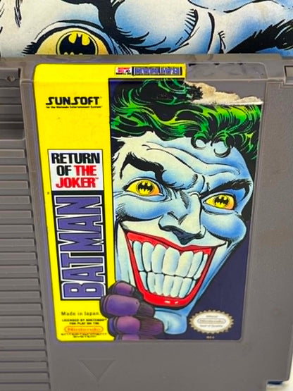 BATMAN RETURN OF THE JOKER EN BOITE NINTENDO NES