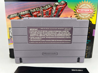 F-ZERO PLAYER'S CHOICE EN BOITE SUPER NINTENDO SNES