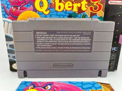 Q-BERT 3 EN BOITE SUPER NINTENDO SNES