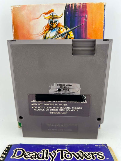DEADLY TOWERS EN BOITE NINTENDO NES