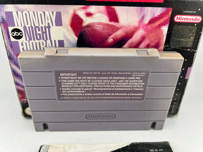 ABC MONDAY NIGHT FOOTBALL EN BOITE SUPER NINTENDO SNES