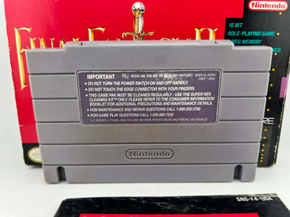 Final Fantasy II 2 Ou IV 4 En Boite Super Nintendo SNES