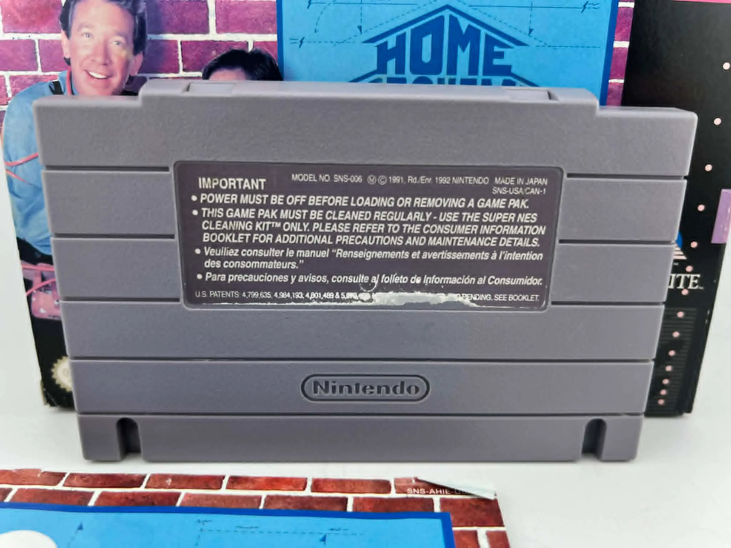 HOME IMPROVEMENT: POWER TOOL PURSUIT! en boite SUPER NINTENDO SNES