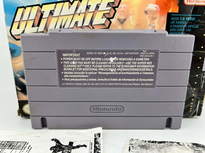 ULTIMATE FIGHTER EN BOITE SUPER NINTENDO SNES