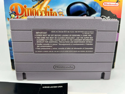 DISNEY'S PINOCCHIO EN BOITE SUPER NINTENDO SNES
