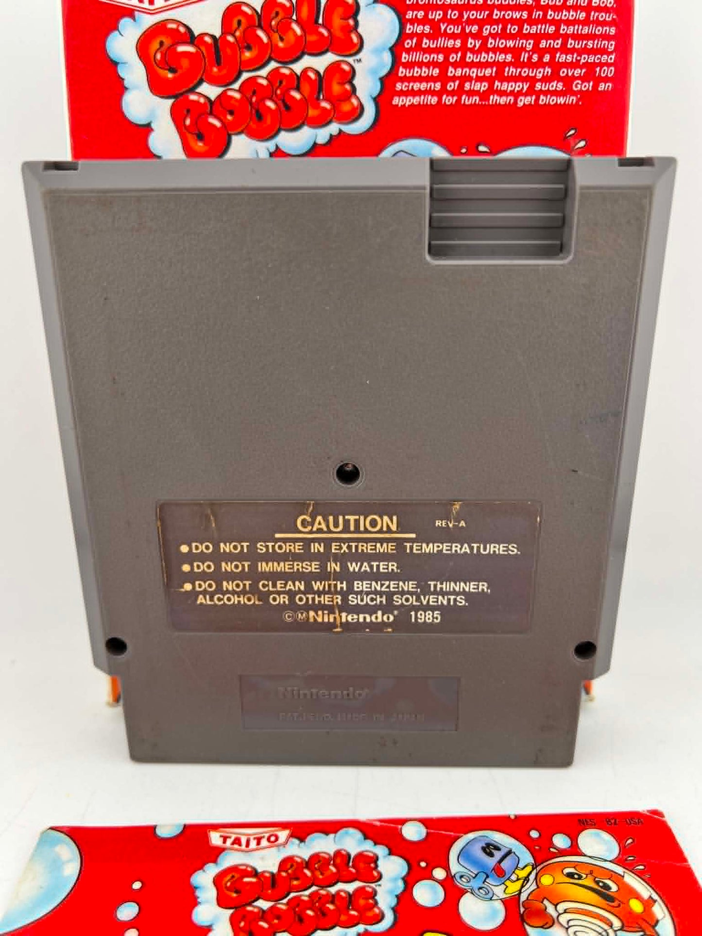 Bubble Bobble En Boite Nintendo Nes