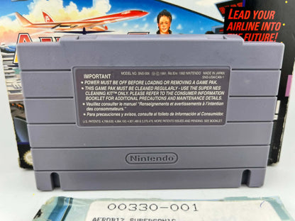 AEROBIZ SUPERSONIC SUPER NINTENDO SNES En Boite