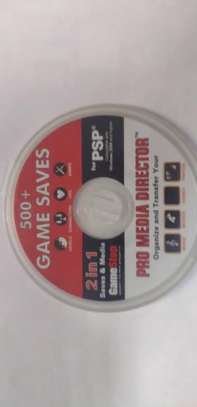 500+ Game saves Pro media director edition GameStop Playstation portable (Psp) - jeux video game-x