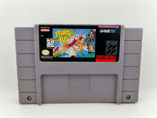 FRANTIC FLEA SUPER NINTENDO SNES