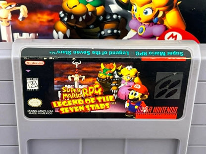 Super Mario Rpg: Legend Of The Seven Stars En Boite Super Nintendo Snes