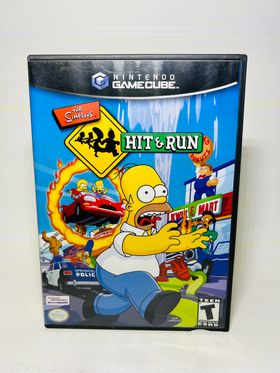 THE SIMPSONS HIT AND RUN NINTENDO GAMECUBE NGC - jeux video game-x