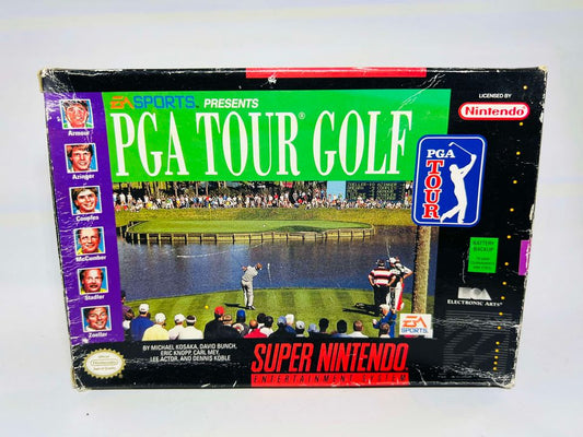 PGA TOUR GOLF EN BOITE SUPER NINTENDO SNES - jeux video game-x