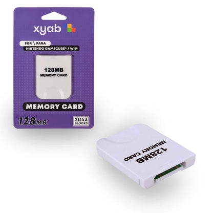 Carte Memoire Nintendo Gamecube Ngc 128MB 2043 Blocks Générique