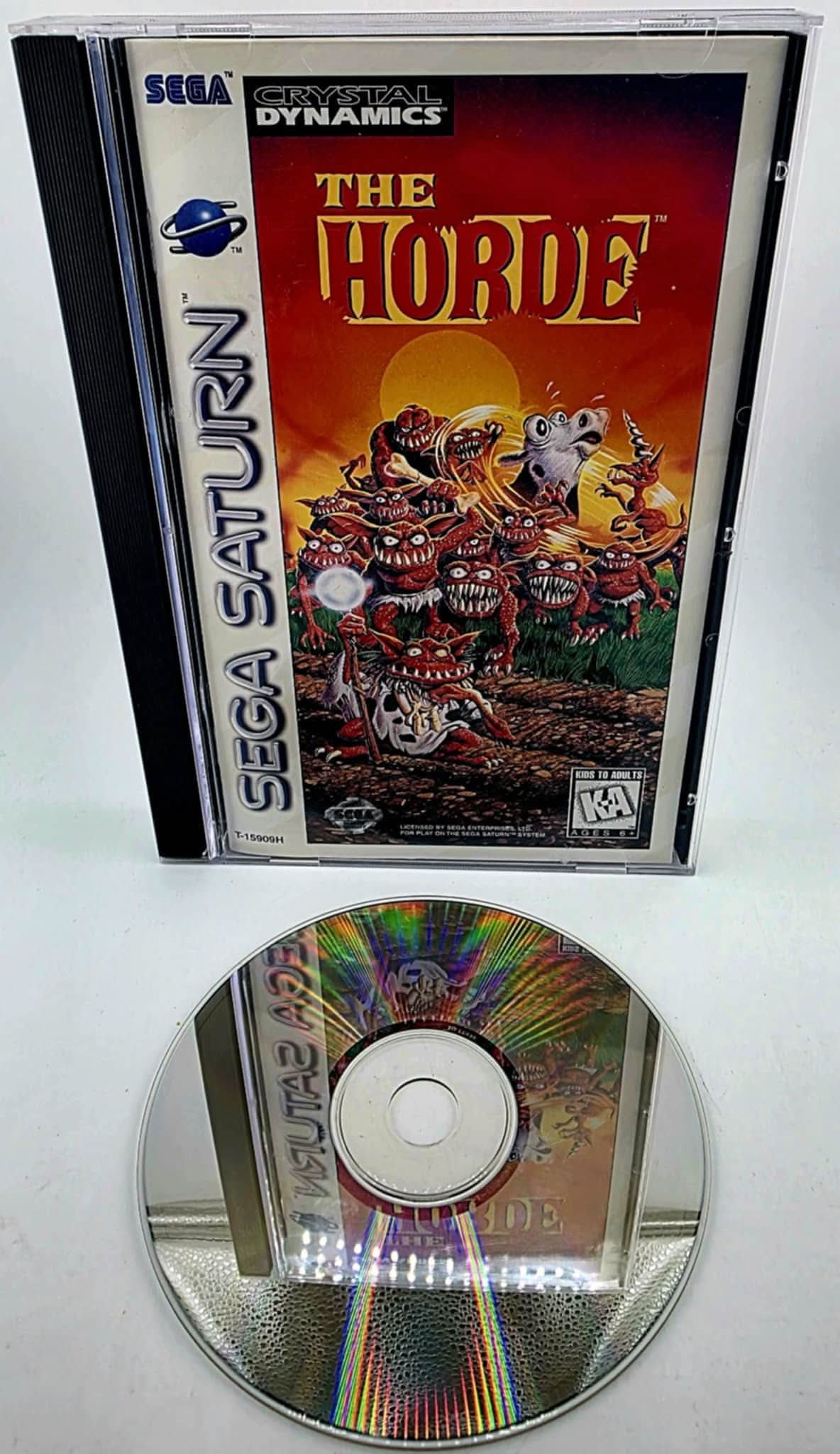 The Horde Sega Saturn SS crystal dynamics