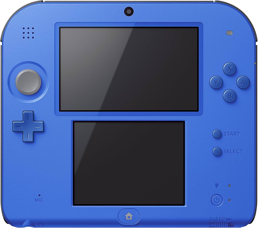 CONSOLE NINTENDO 2DS 3DS SYSTEM BLEU ELECTRIQUE ELECTRIC BLUE 2 - jeux video game-x