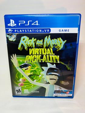 RICK AND MORTY VIRTUAL RICK-ALITY PLAYSTATION 4 ps4 - jeux video game-x