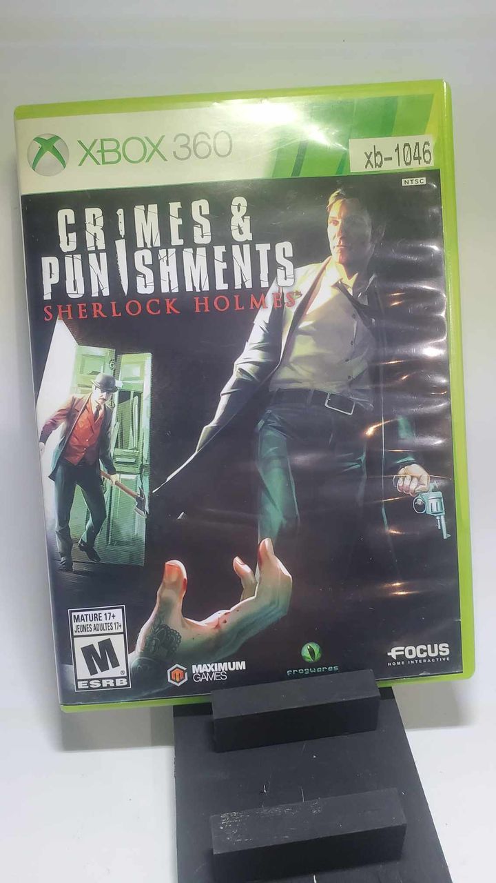 SHERLOCK HOLMES: CRIMES & PUNISHMENTS XBOX 360 (X360) - jeux video game-x