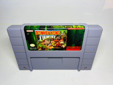 DONKEY KONG COUNTRY DKC SUPER NINTENDO SNES - jeux video game-x