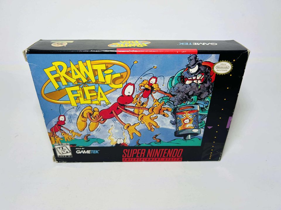 FRANTIC FLEA EN BOITE SUPER NINTENDO SNES - jeux video game-x