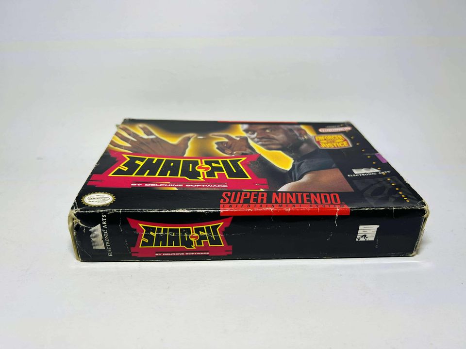 SHAQ FU EN BOITE SUPER NINTENDO SNES - jeux video game-x