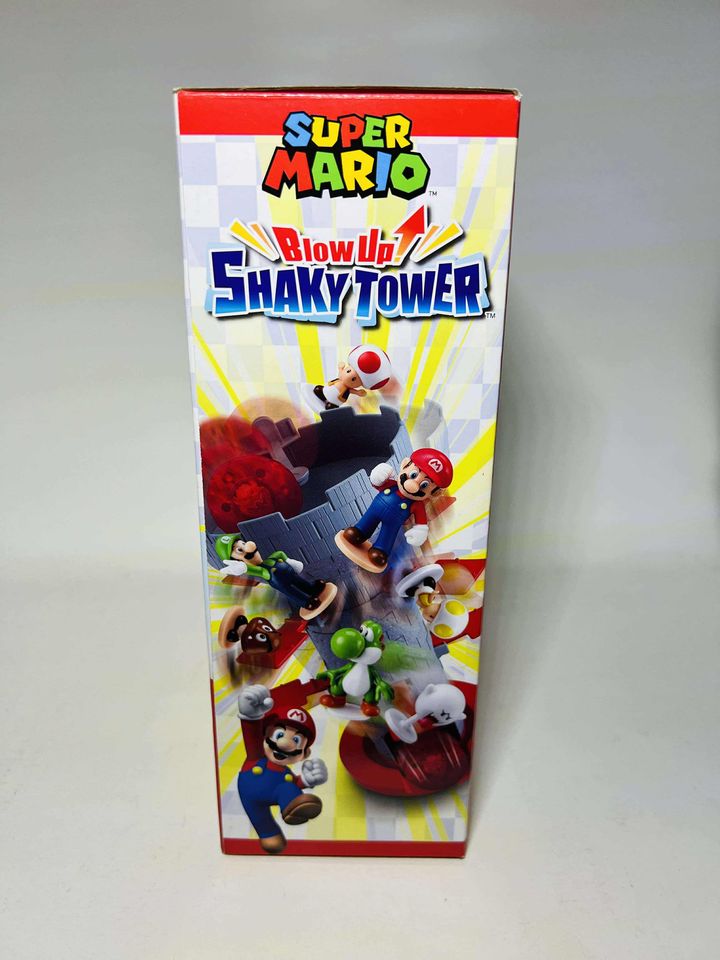 JEU SOCIETE EPOCH GAMES SUPER MARIO BLOW UP! SHAKY TOWER BALANCING GAME JSOCIETE