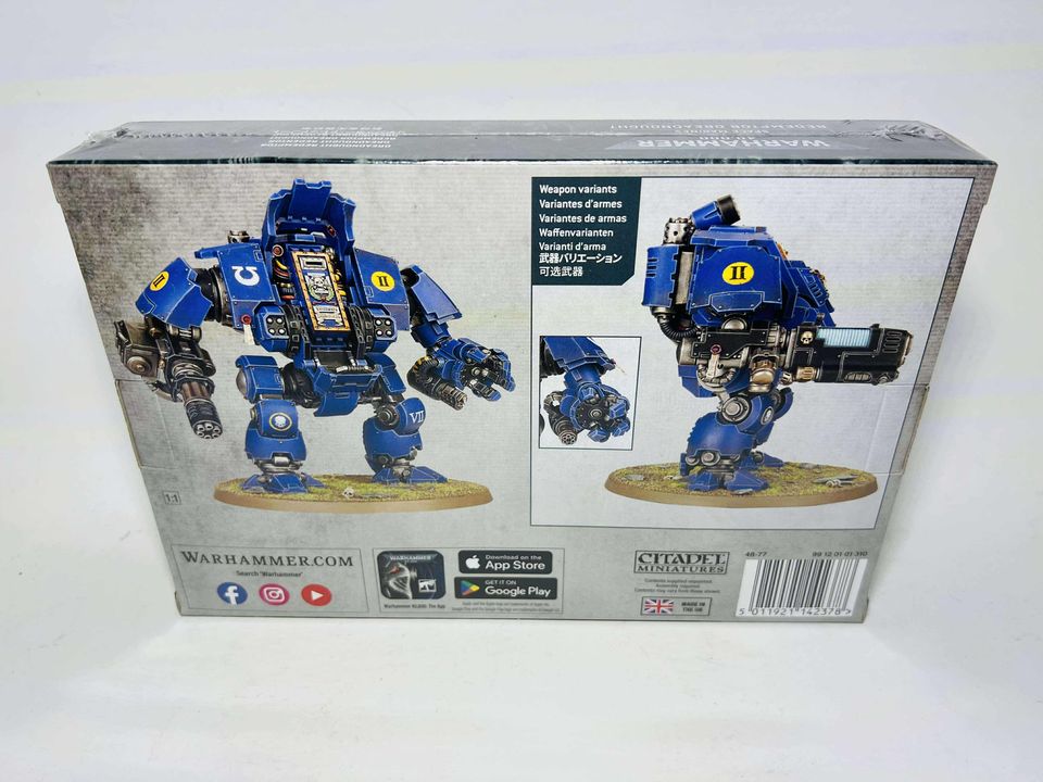 Warhammer 40000 Space marines Redemptor Dreadnought - jeux video game-x