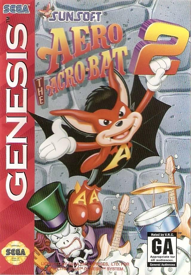 Aero the Acro-Bat 2 Sega Genesis SG