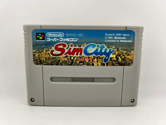 SIMCITY SUPER FAMICOM SHVC-SC Jap Import JSNES