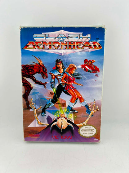 CLASH AT DEMONHEAD EN BOITE NINTENDO NES