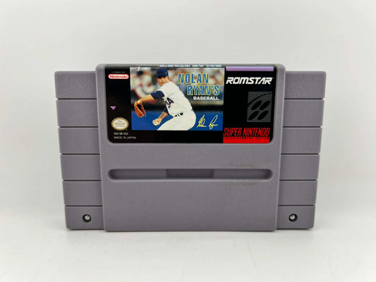 NOLAN RYAN'S BASEBALL SUPER NINTENDO SNES