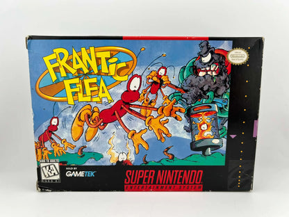 FRANTIC FLEA EN BOITE SUPER NINTENDO SNES