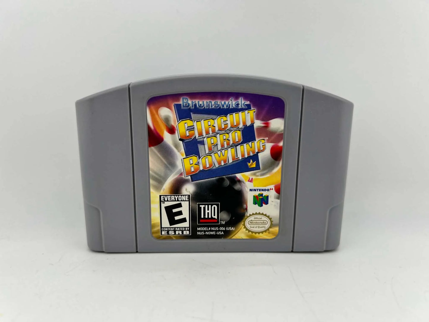 BRUNSWICK CIRCUIT PRO BOWLING NINTENDO 64 N64