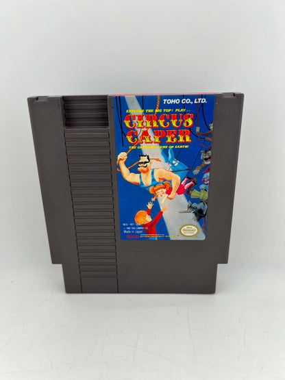 CIRCUS CAPER NINTENDO NES