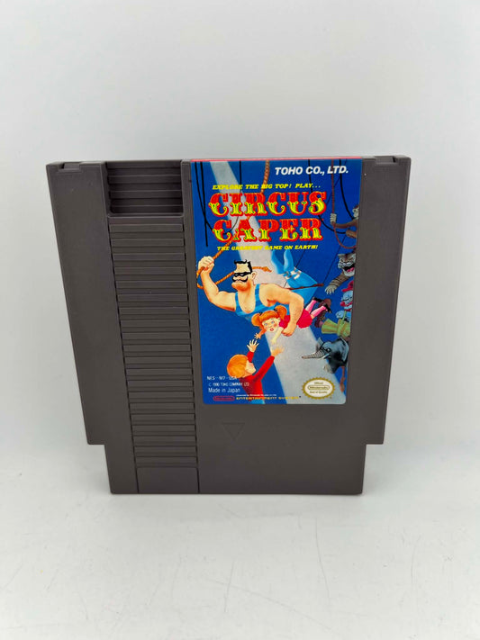 CIRCUS CAPER NINTENDO NES