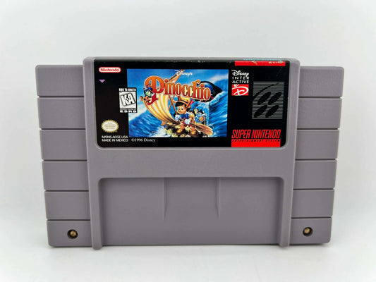 Disney's Pinocchio Super Nintendo Snes