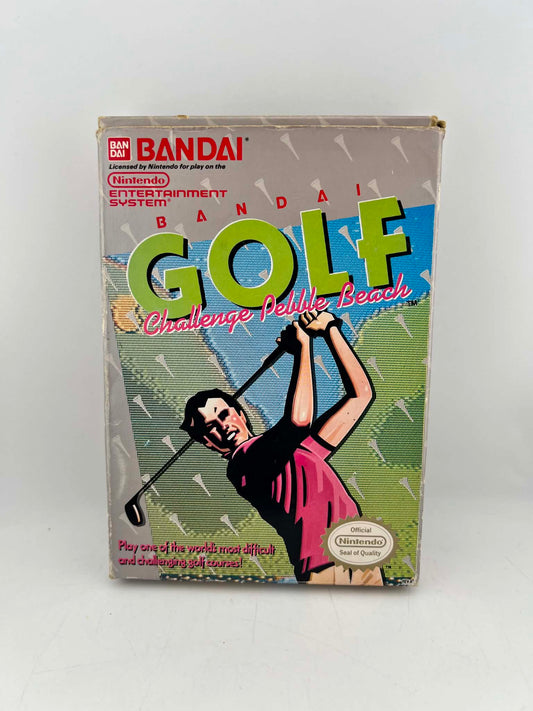 BANDAI GOLF CHALLENGE AT PEBBLE BEACH EN BOITE NINTENDO NES
