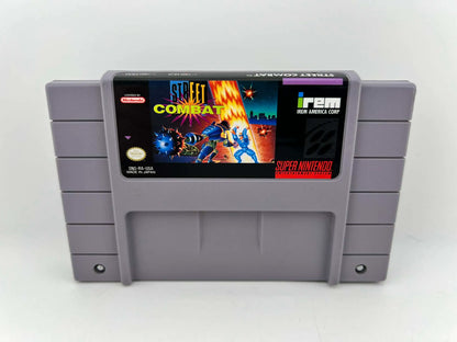 STREET COMBAT SUPER NINTENDO SNES