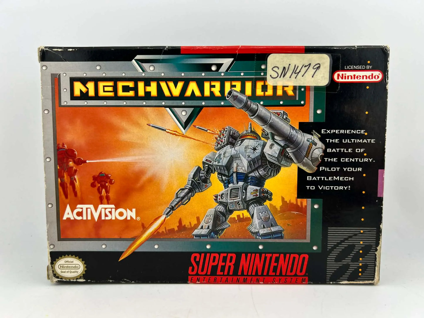 MechWarrior Super Nintendo SNES