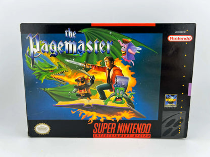 THE PAGEMASTER en boite SUPER NINTENDO SNES