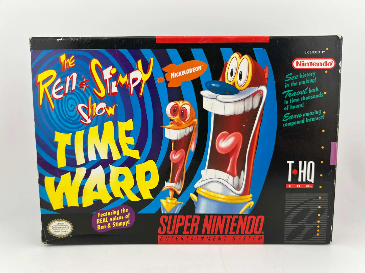 THE REN AND STIMPY SHOW: TIME WARP EN BOITE SUPER NINTENDO SNES