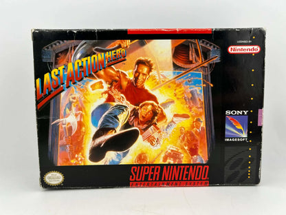LAST ACTION HERO EN BOITE SUPER NINTENDO SNES