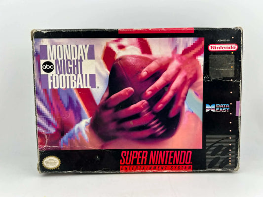 ABC MONDAY NIGHT FOOTBALL EN BOITE SUPER NINTENDO SNES