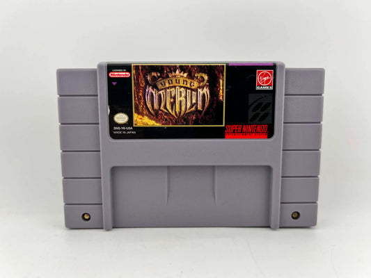 YOUNG MERLIN SUPER NINTENDO SNES