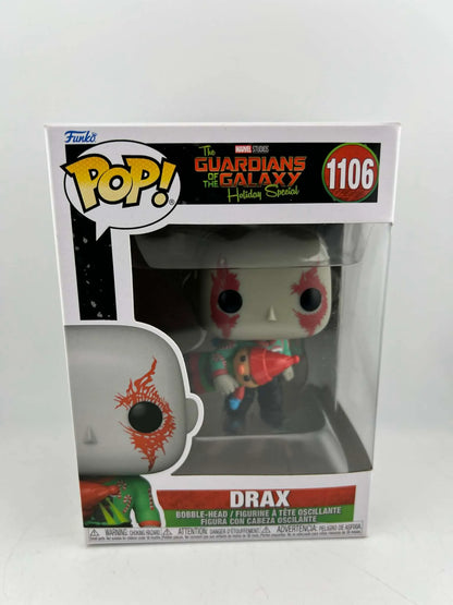 Funko Pop ! Marvel Guadiens de la Galaxie - Drax #1106 Spécial vacances