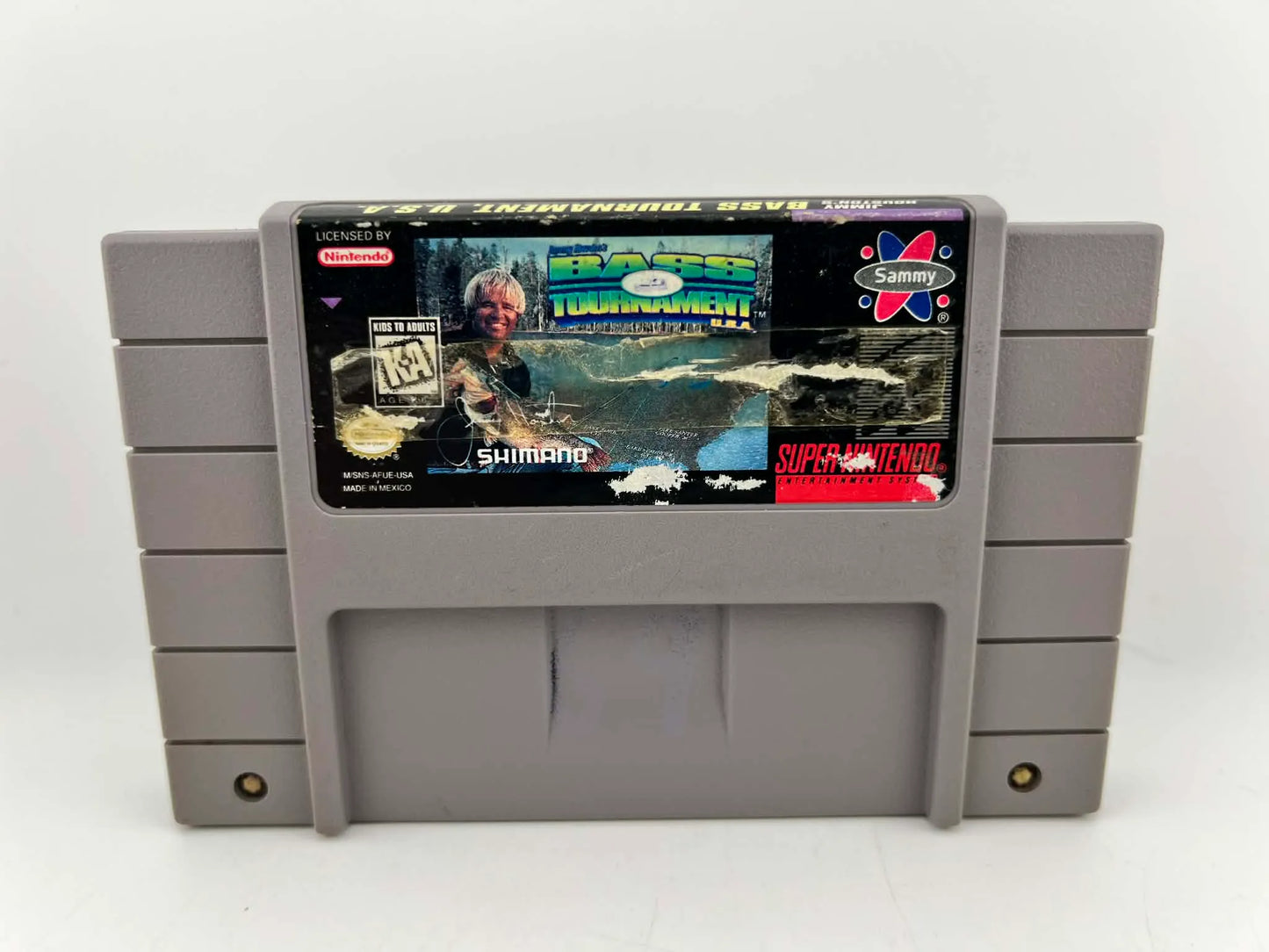 Jimmy Houston's Bass Tournament U.S.A. Super Nintendo Snes